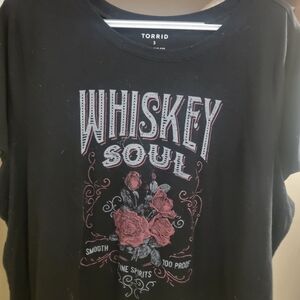 Torrid Black Classic Fit Tee